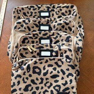 Calpak packing Cube 5pc Set - Cheetah